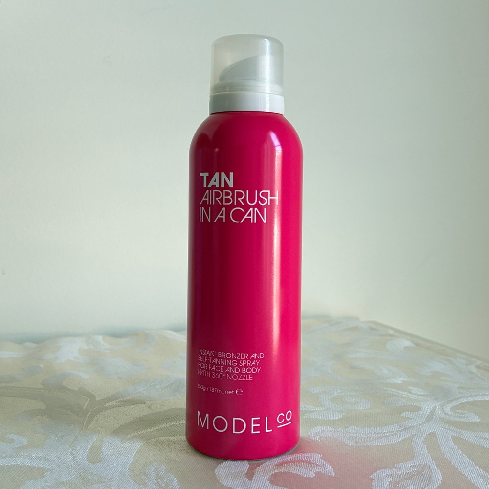 NEW Model Co Tan Airbrush In A Can Instant Bronzer & Self-Tanner (150g/187ml)